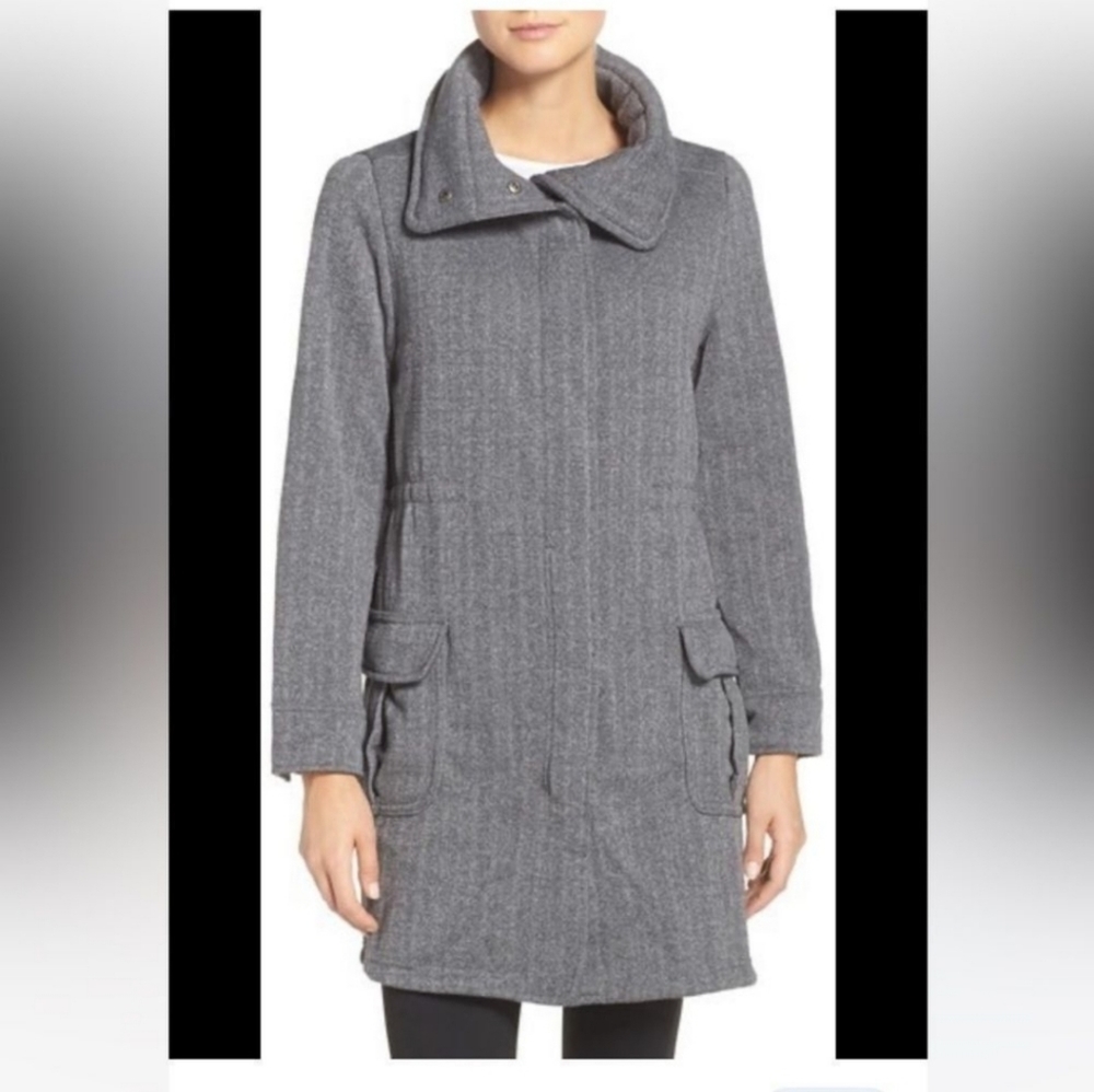 Gray Patagonia Better Sweater Coat - Picture 4 of 6